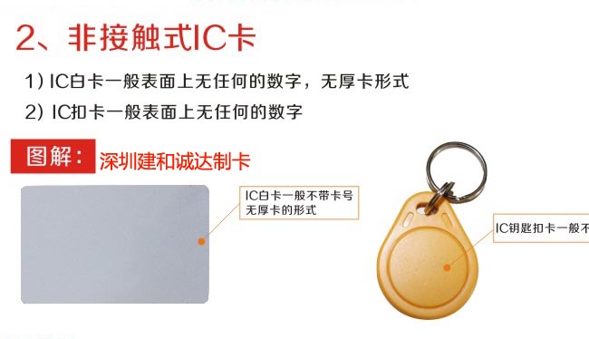 IC卡和ID卡外观区别-IC卡